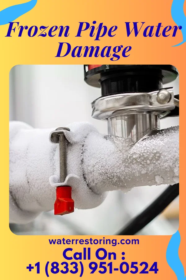 Frozen Pipe Water Damage in DeLisle, MS